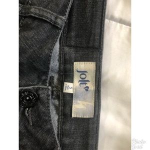 JOLTS Black wash skinny jeans